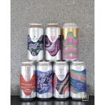 Lote de 7 cervezas artesanales Track, variedad de IPAS,disponible en Irun.