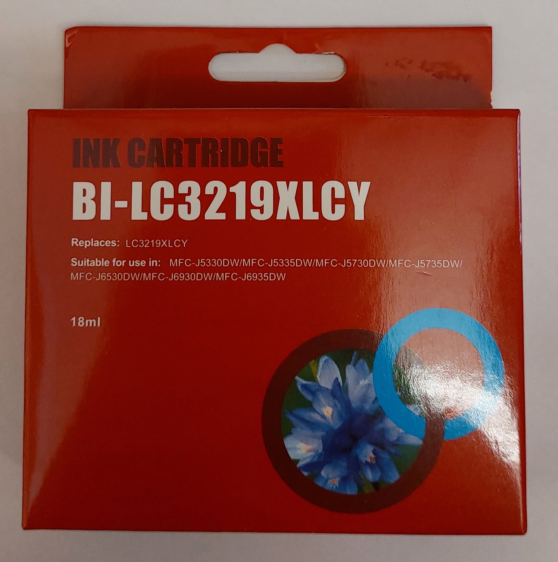 CARTOUCHE BROTHER LC 3219 XL CYAN COMPATIBLE