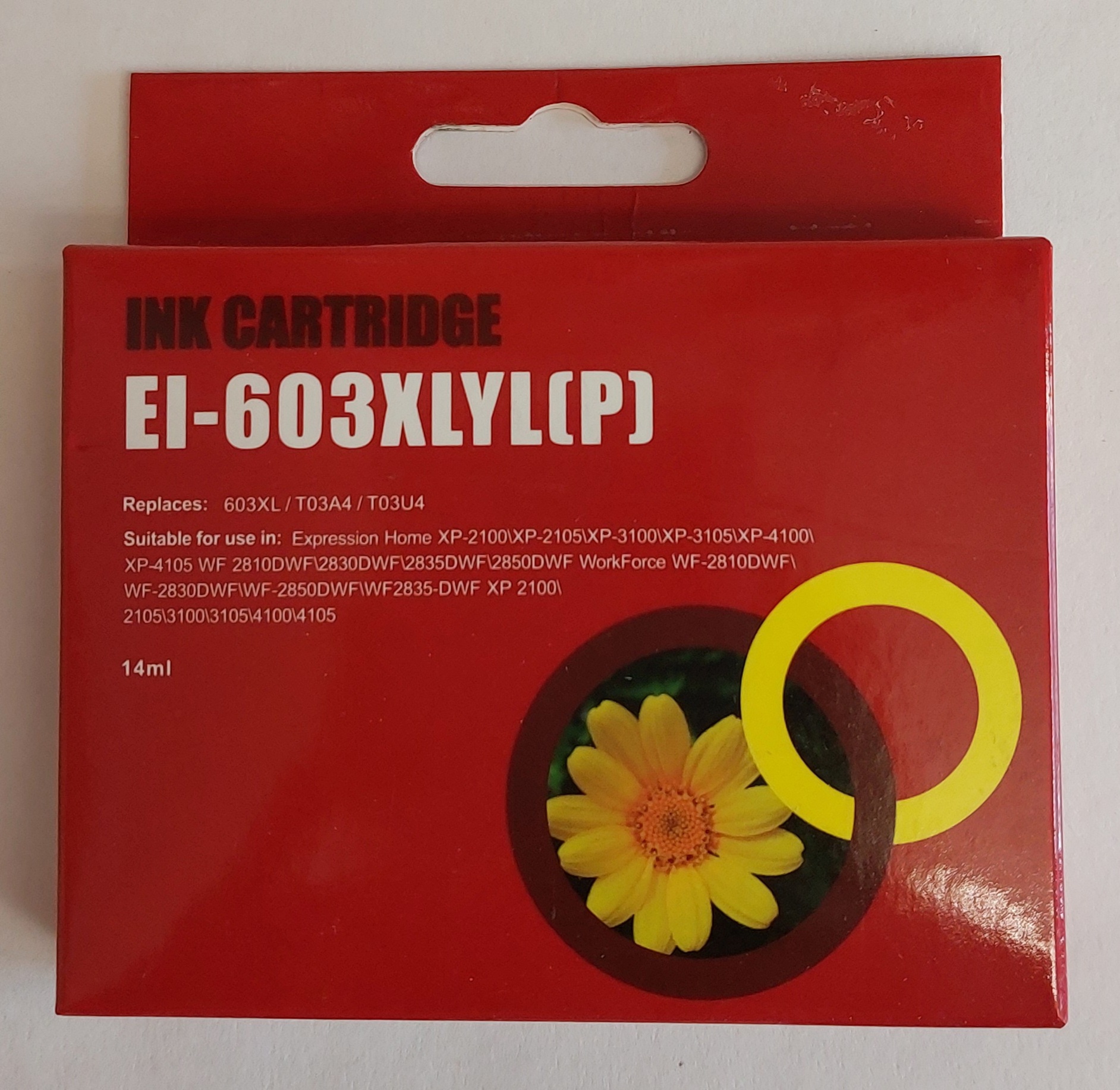 CARTOUCHE EPSON 603 XL YELLOW COMPATIBLE