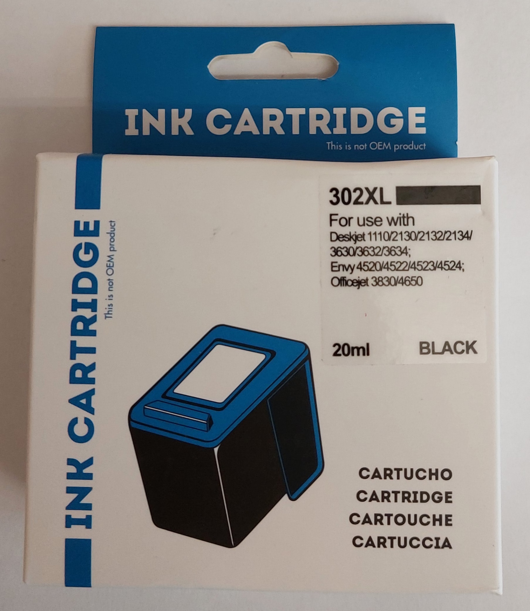 Cartouche HP 302 compatible XL BLACK