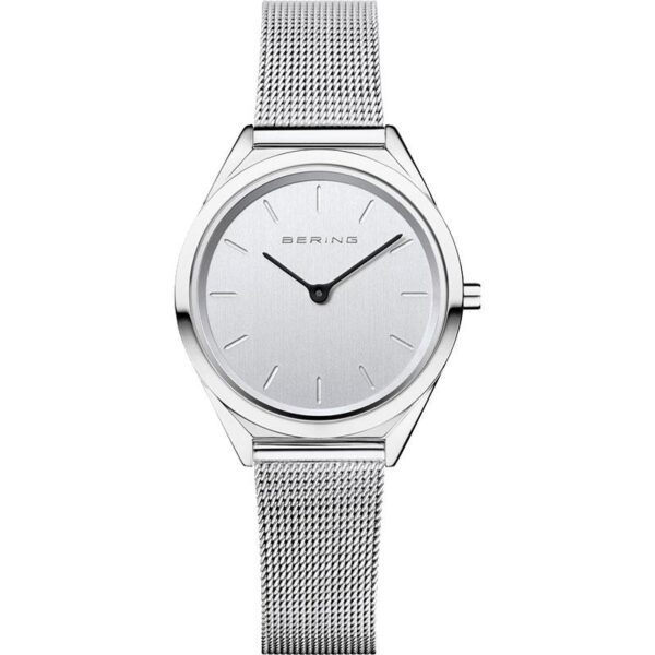 reloj femenino plata y gris