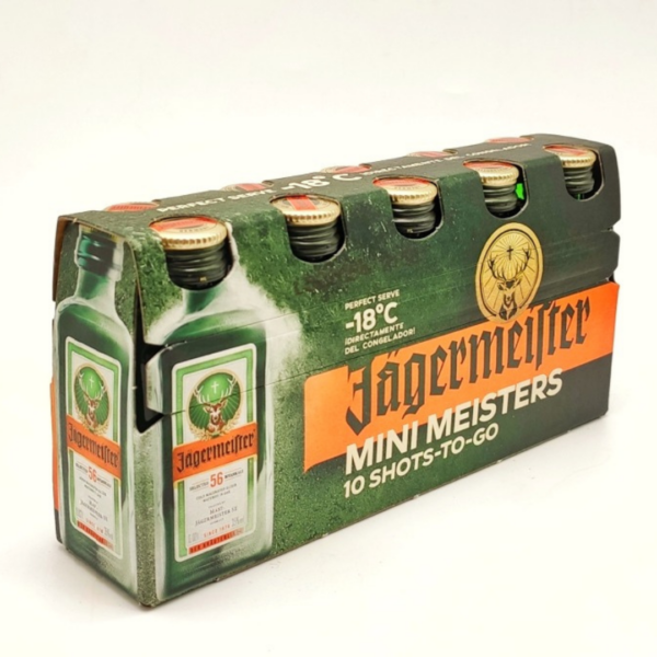 Jägermeister Mini Meisters 10 shots-to-go