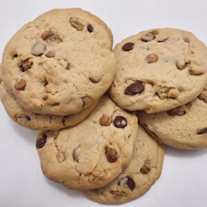 Cookies doble chocolate y nueces